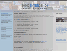 Tablet Screenshot of enter-online.ch